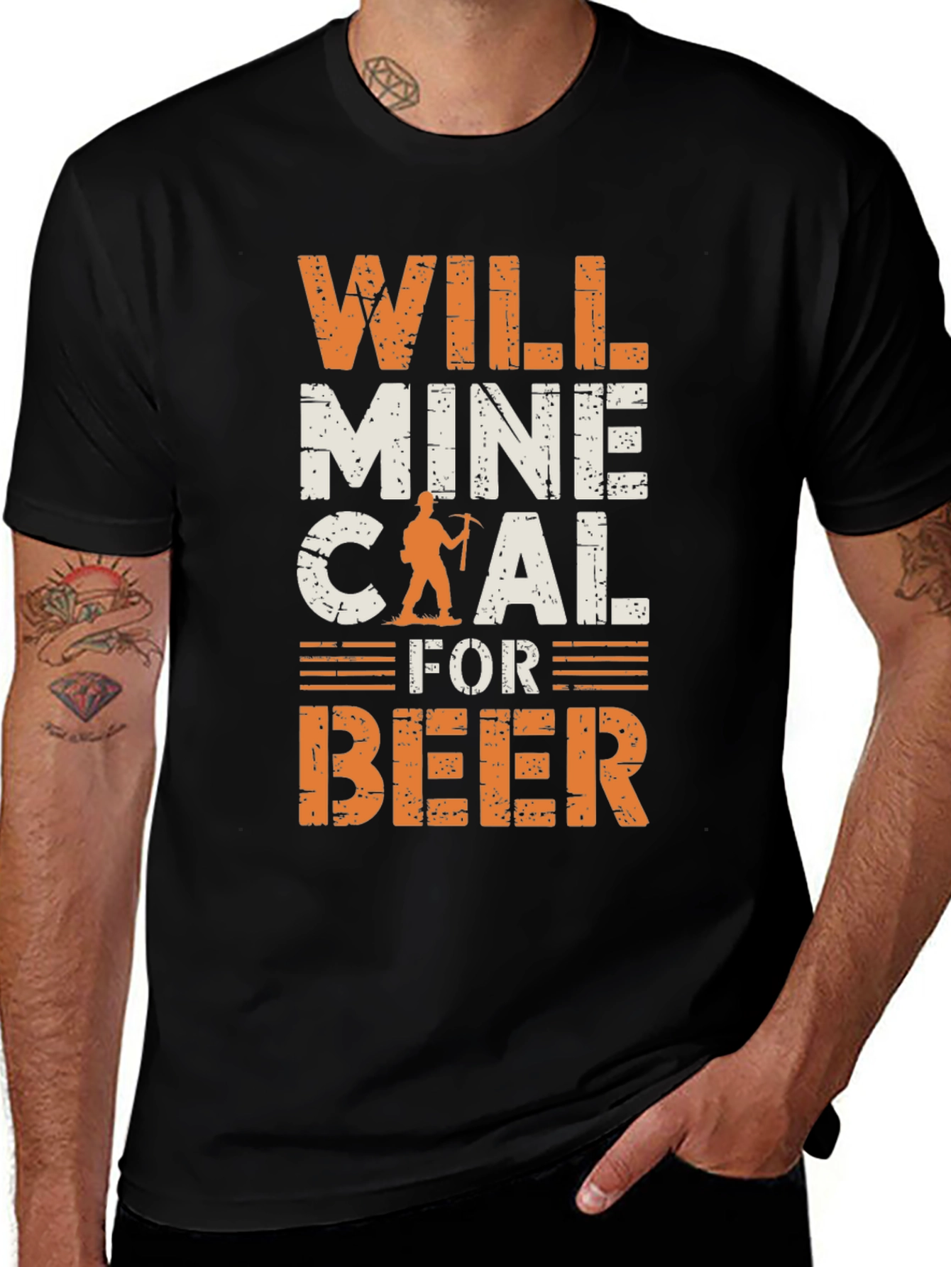Will Mine Coal for Beer T-Shirt