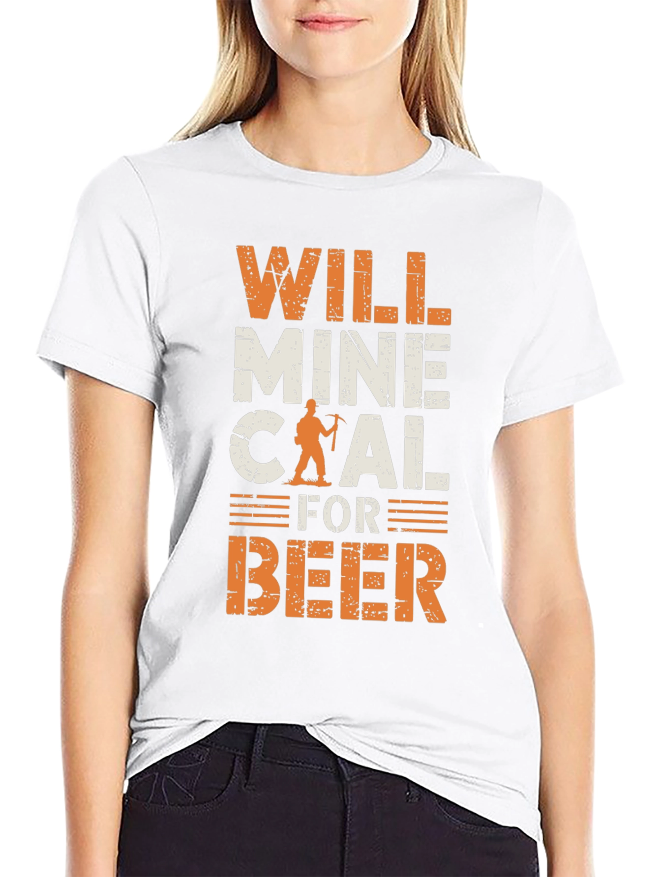 Will Mine Coal for Beer T-Shirt