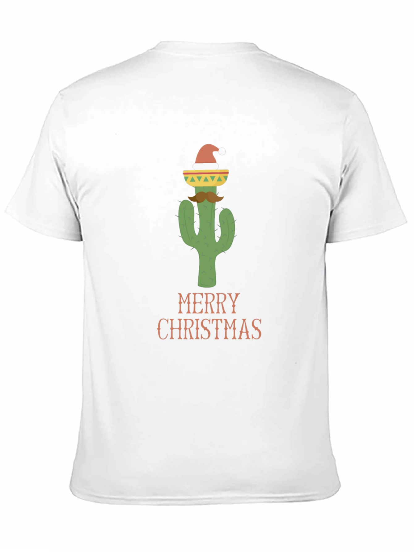 Festive Cactus Christmas T-Shirt