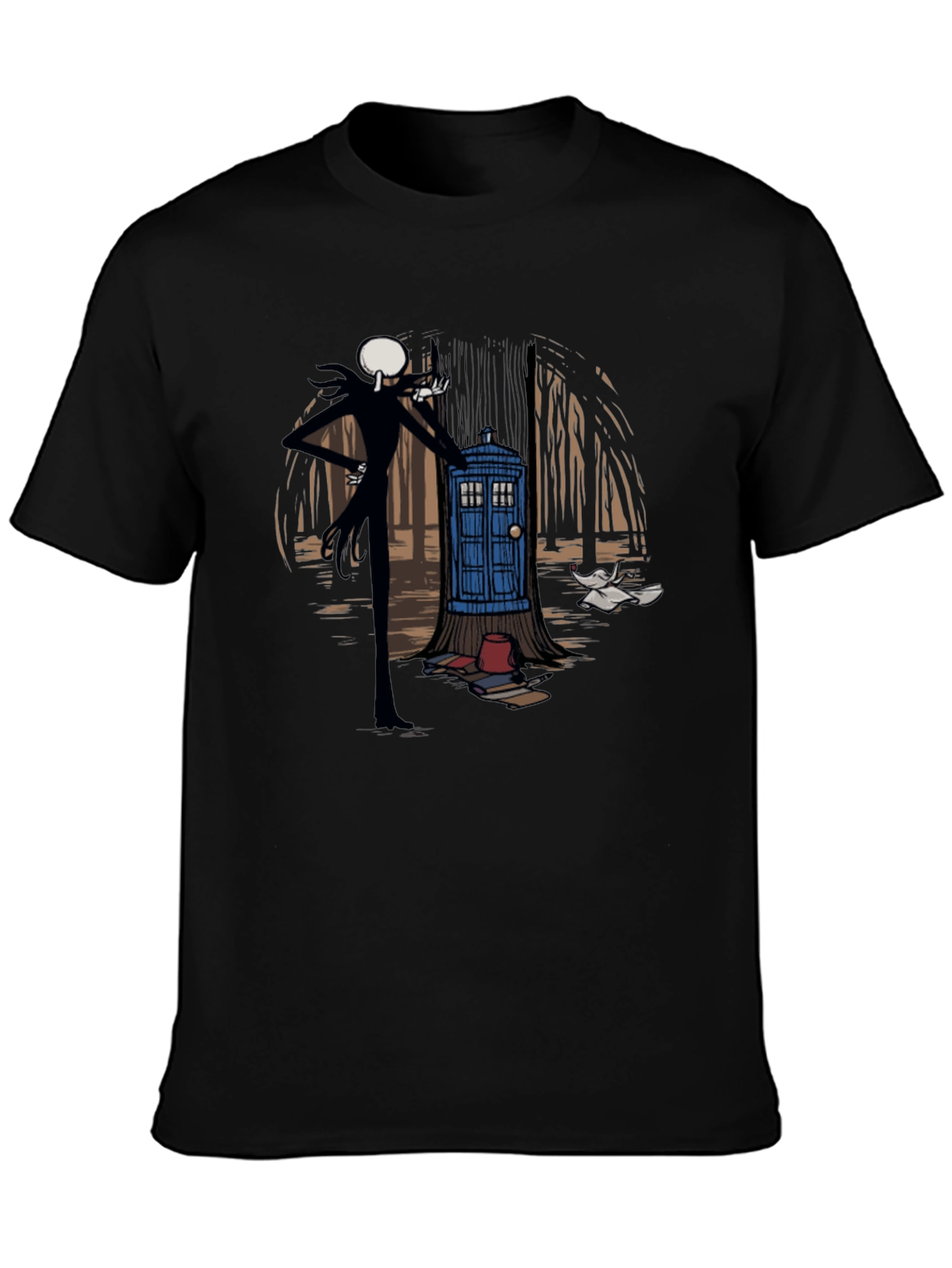 Nightmare Before Christmas Doctor Who T-Shirt
