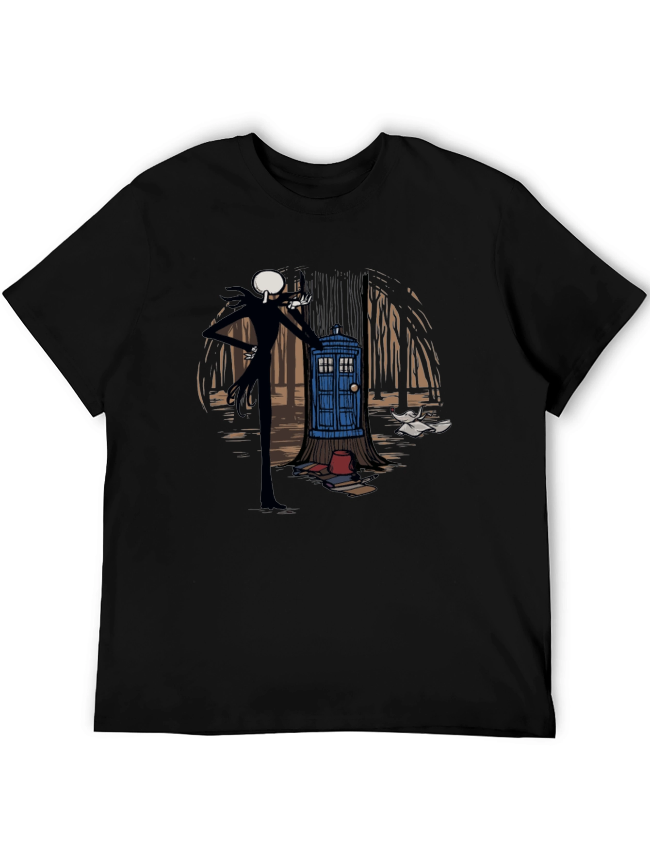 Nightmare Before Christmas Doctor Who T-Shirt