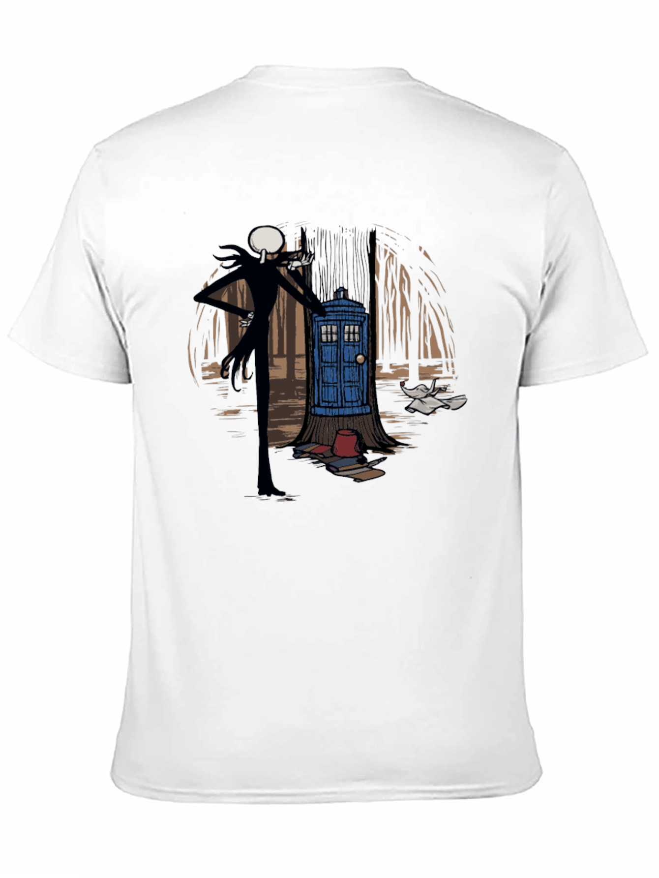 Nightmare Before Christmas Doctor Who T-Shirt