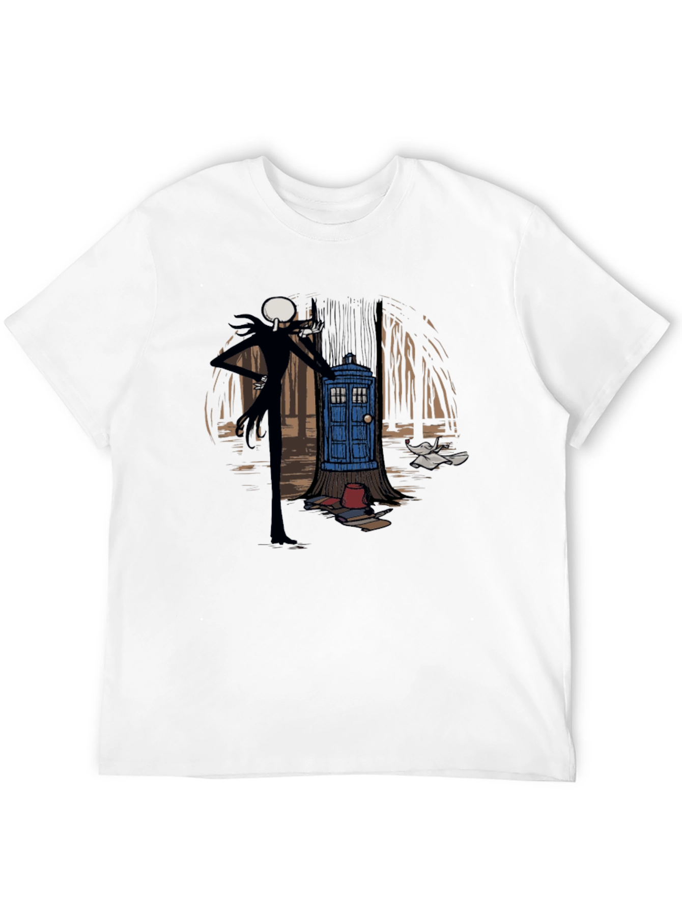 Nightmare Before Christmas Doctor Who T-Shirt