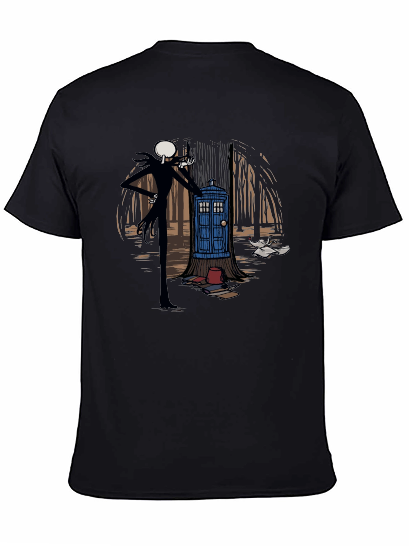Nightmare Before Christmas Doctor Who T-Shirt