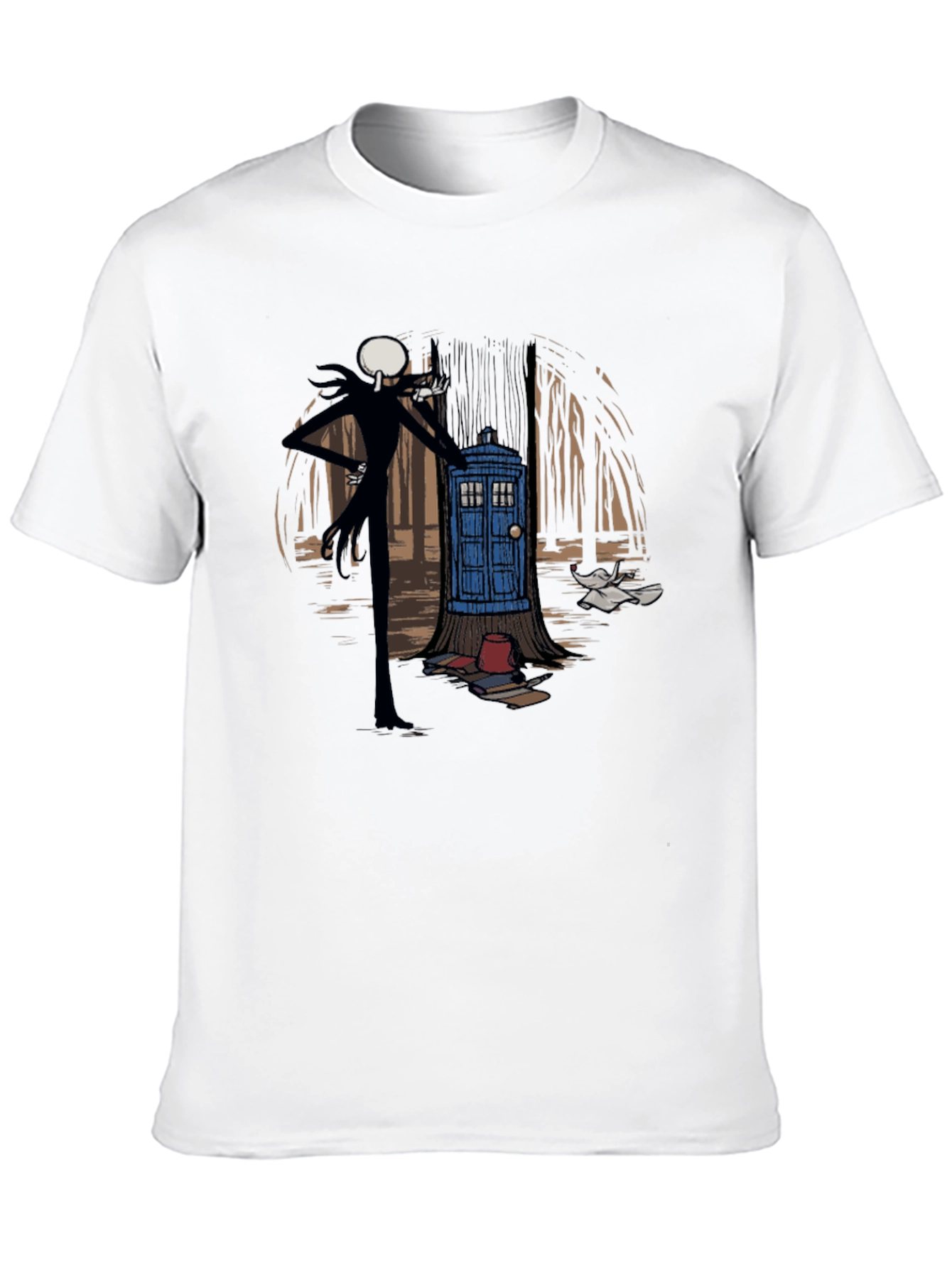 Nightmare Before Christmas Doctor Who T-Shirt