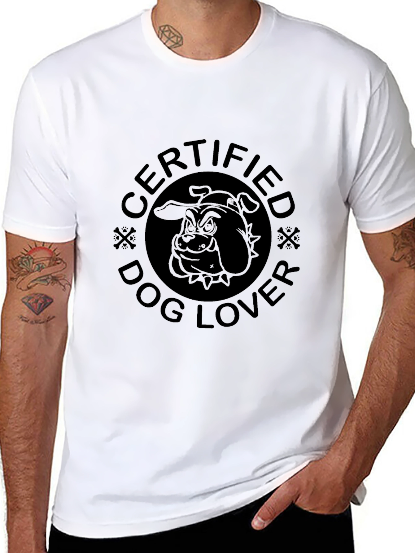 Certified Dog Lover T-Shirt – Cute Dog Lover Tee