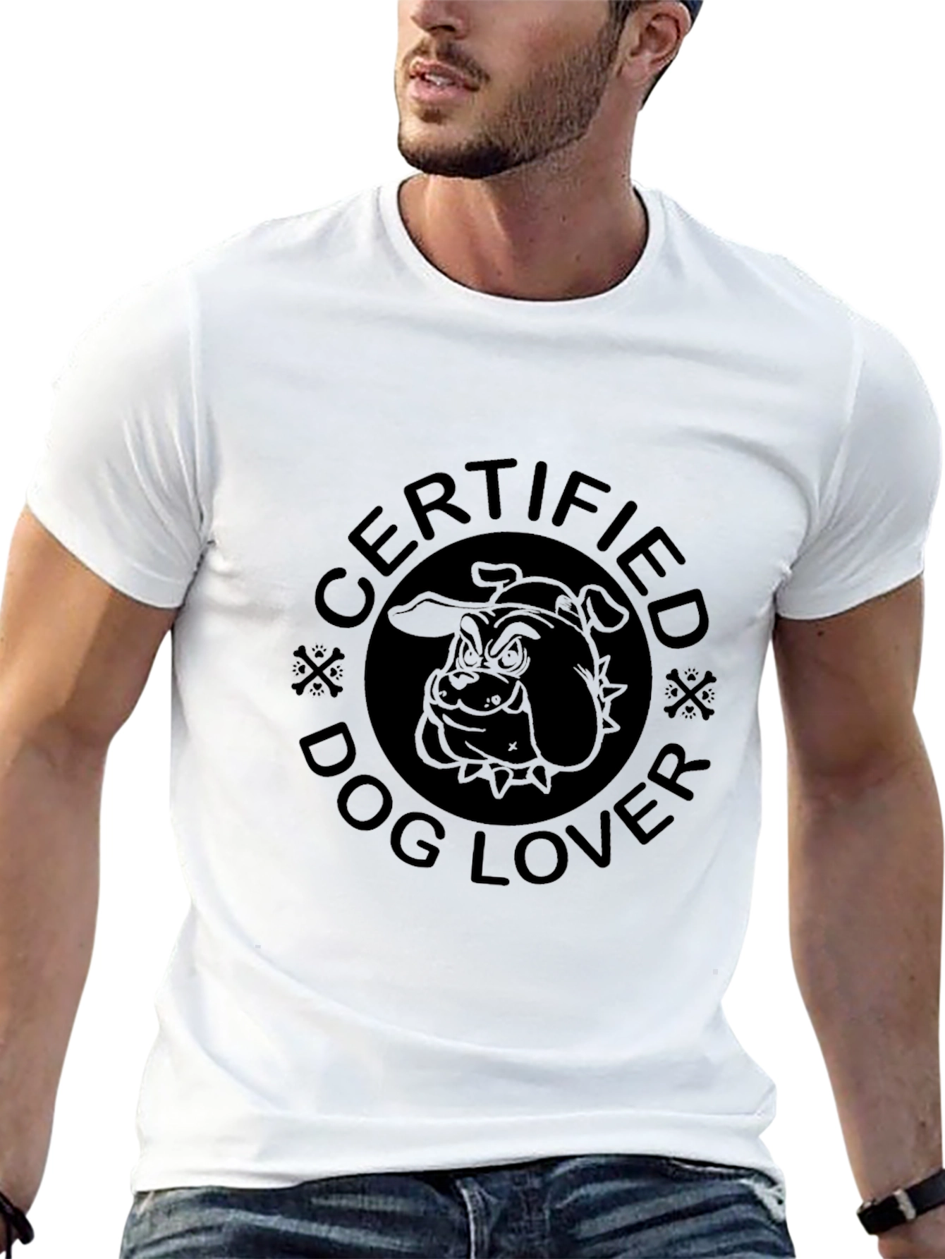 Certified Dog Lover T-Shirt – Cute Dog Lover Tee