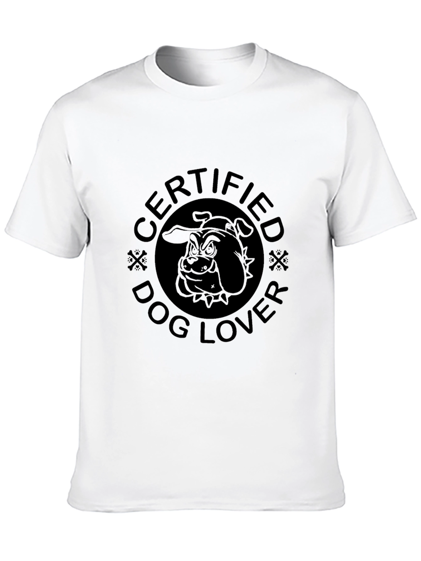 Certified Dog Lover T-Shirt – Cute Dog Lover Tee