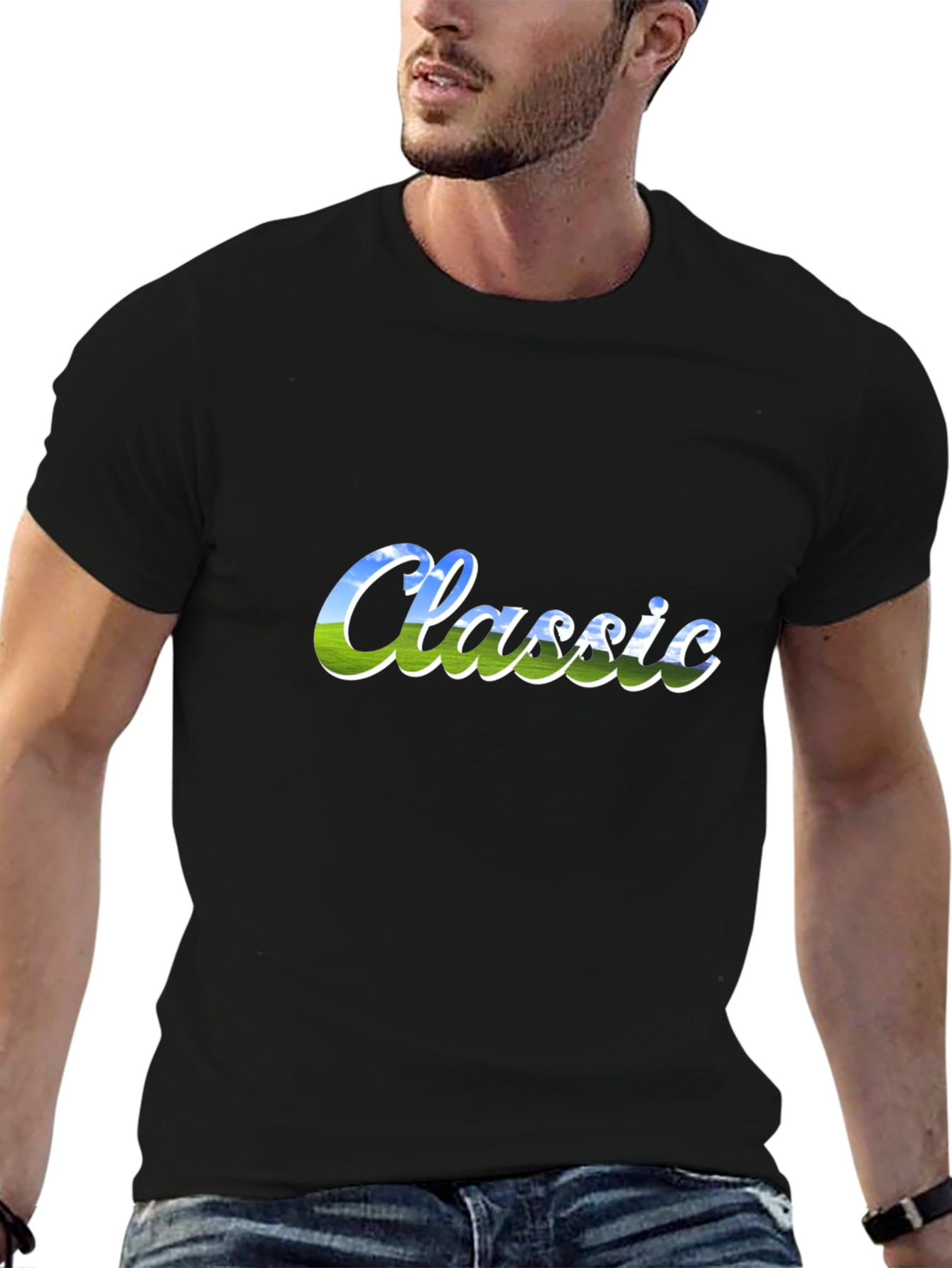 Classic Nature-Inspired Graphic T-Shirt