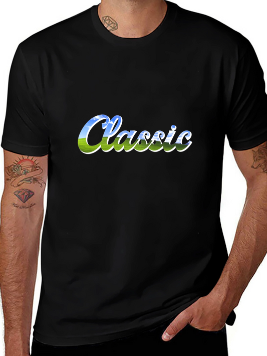 Classic Nature-Inspired Graphic T-Shirt