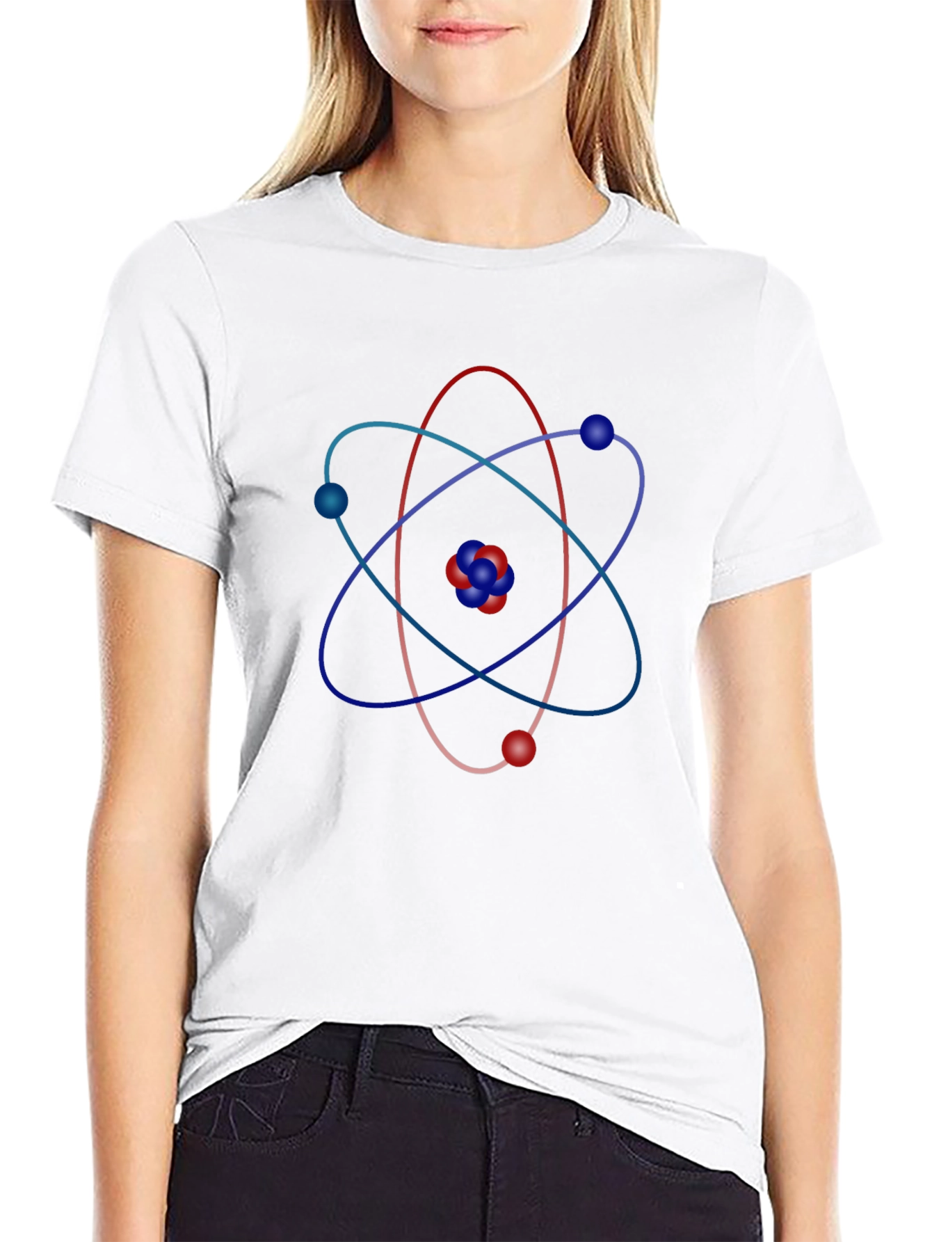 Atomic Orbit T-Shirt - Black Science Tee
