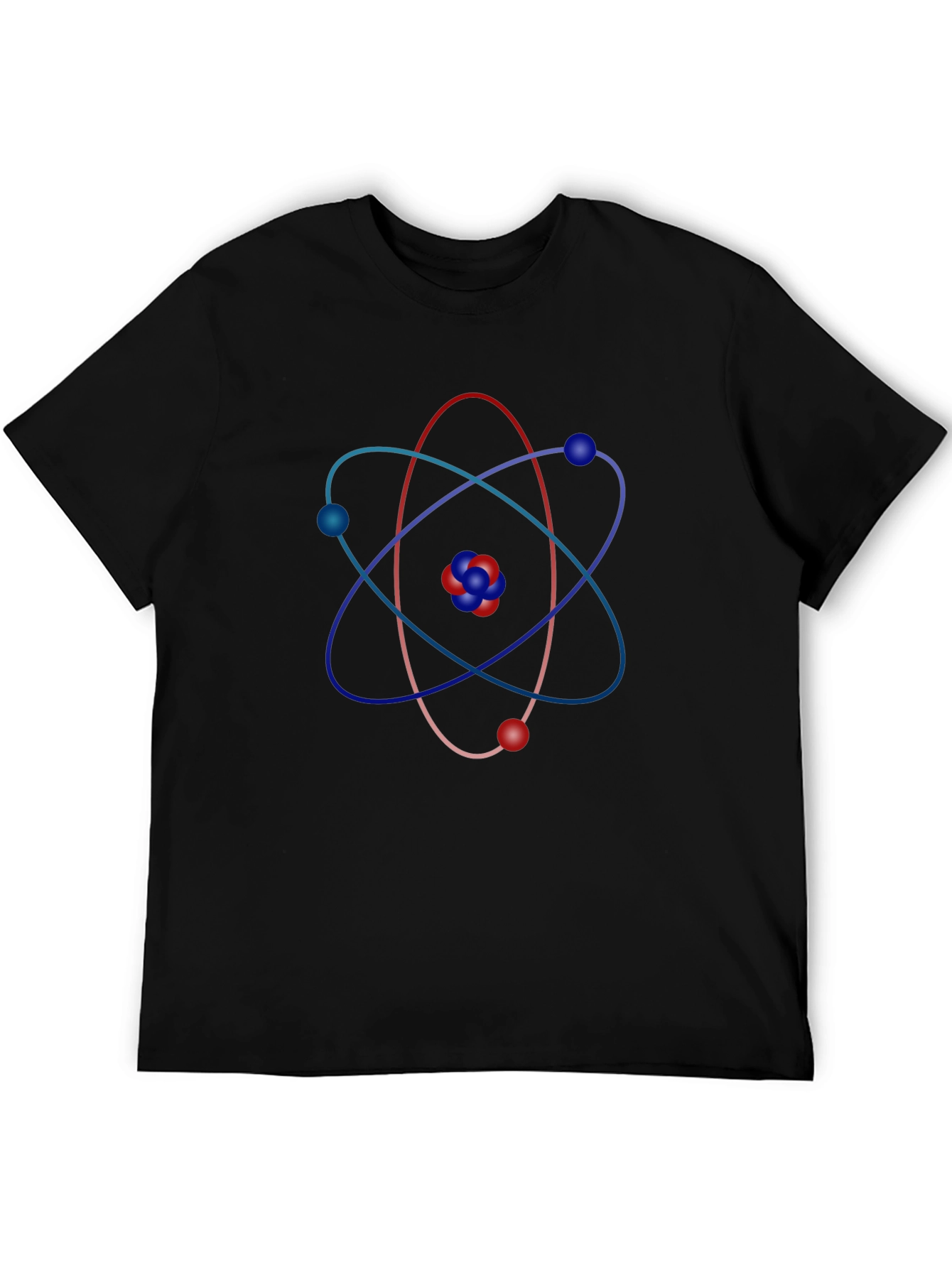 Atomic Orbit T-Shirt - Black Science Tee