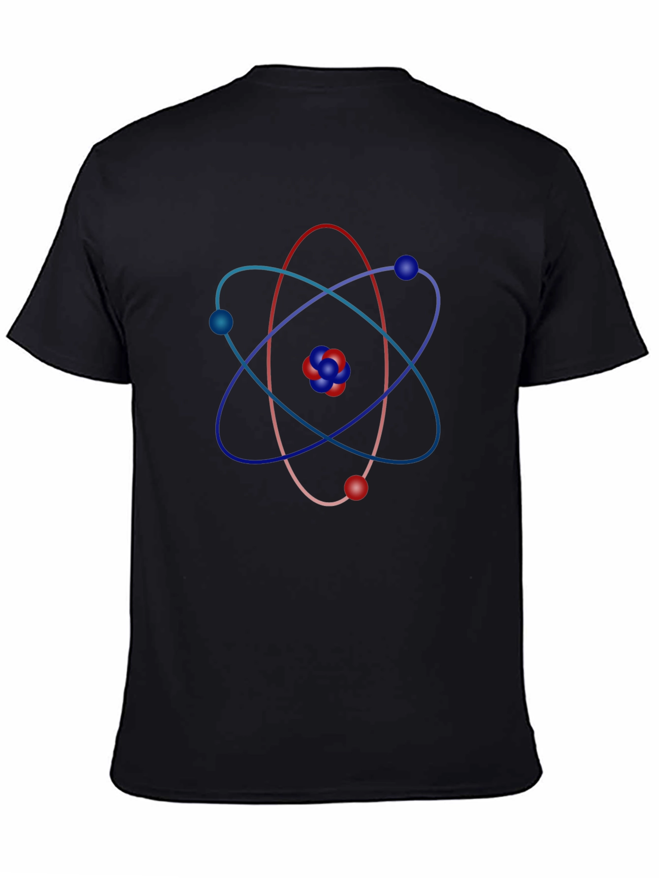 Atomic Orbit T-Shirt - Black Science Tee
