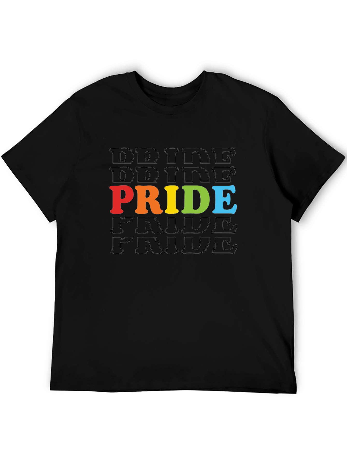 Pride Rainbow Graphic T-Shirt