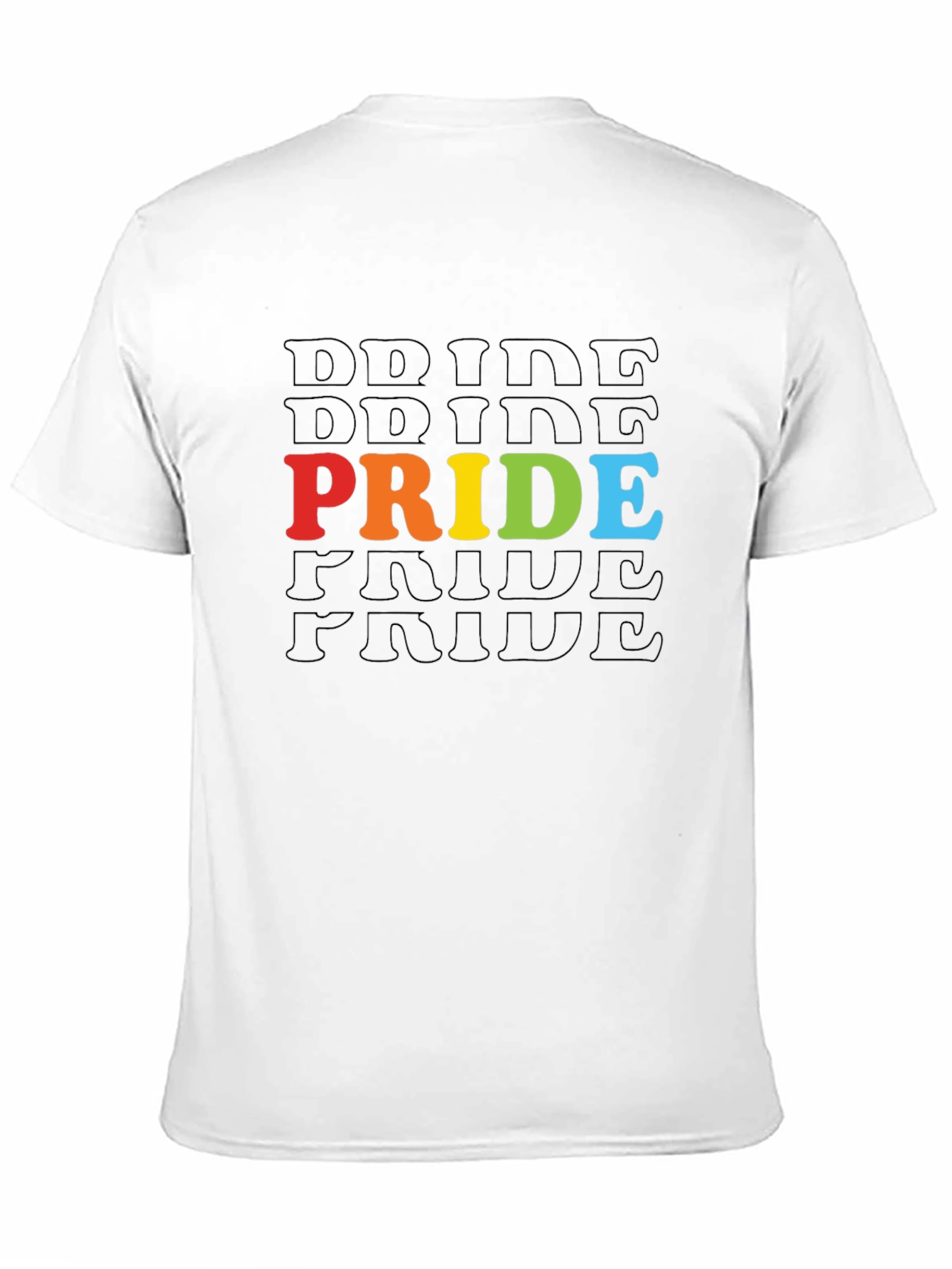 Pride Rainbow Graphic T-Shirt