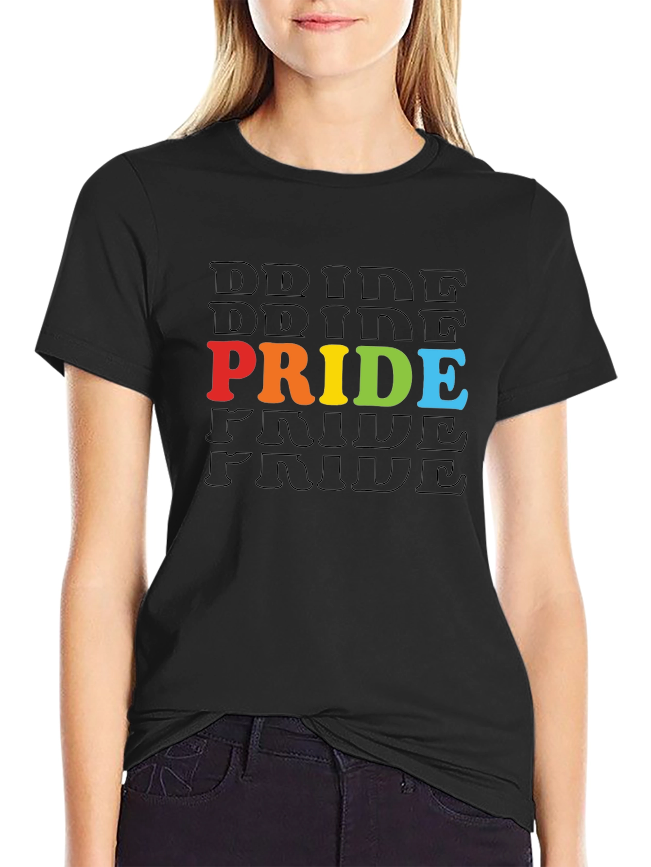 Pride Rainbow Graphic T-Shirt