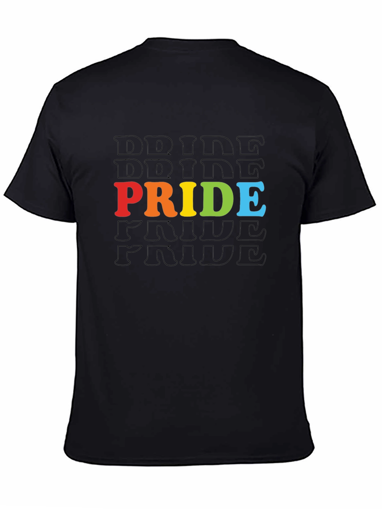 Pride Rainbow Graphic T-Shirt