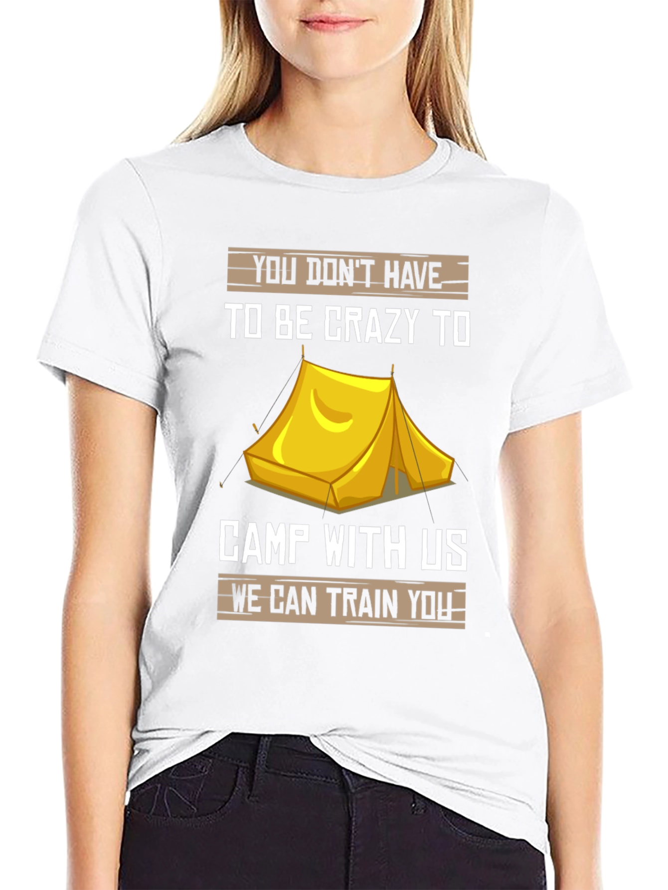 Crazy Camp T-Shirt - Camping Tee for Adventurers