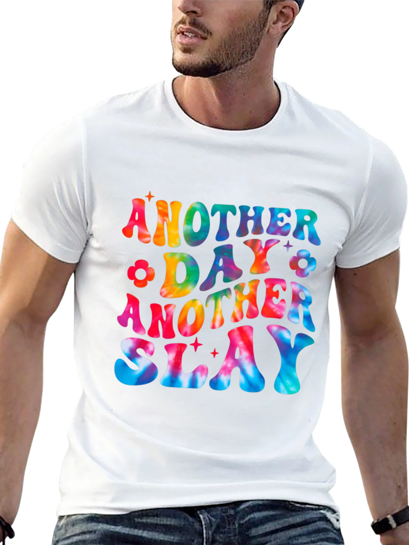 Another Day Slay Tie Dye Graphic Tee