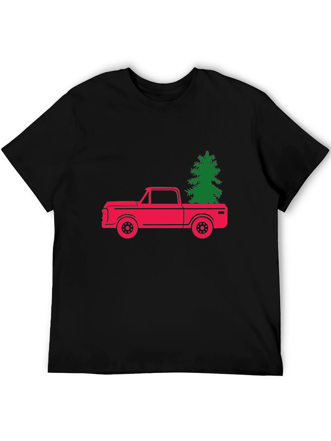 Christmas Tree Truck Graphic Tee