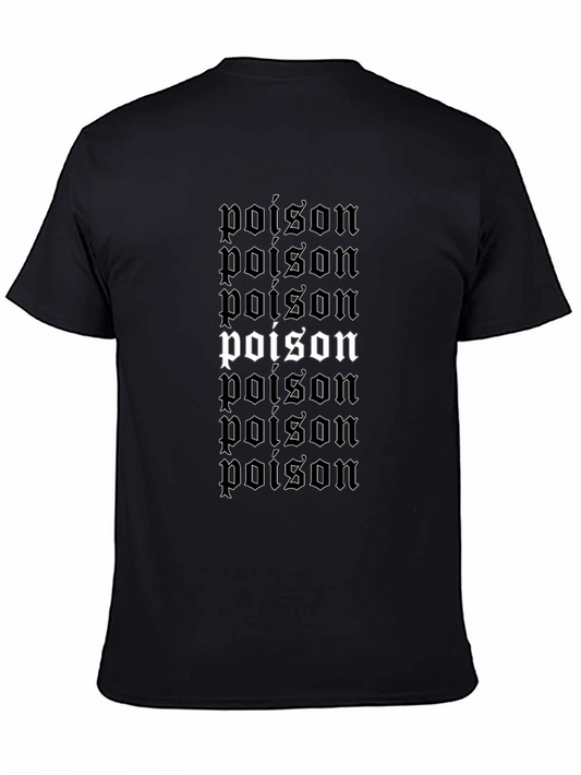 Poison Graphic T-Shirt - Gothic Style