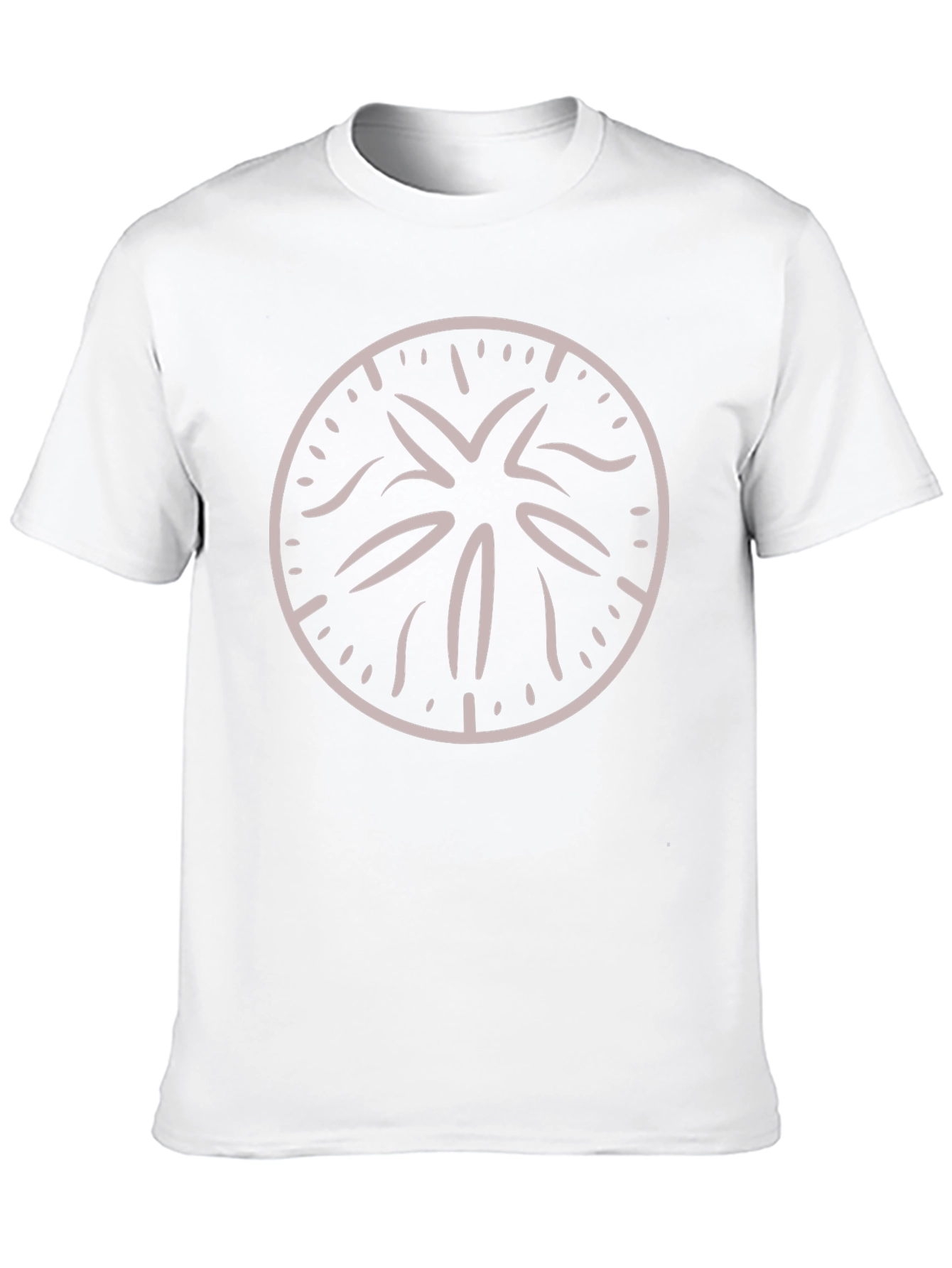 Sand Dollar Graphic Tee - Coastal Style