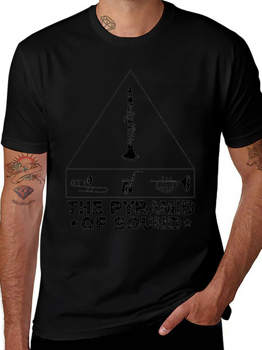 Pyramid of Sound Mens Graphic Tee