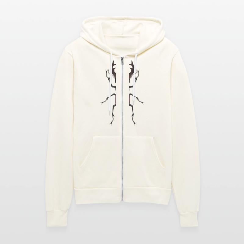 magnificent stag beetle drawn by hand