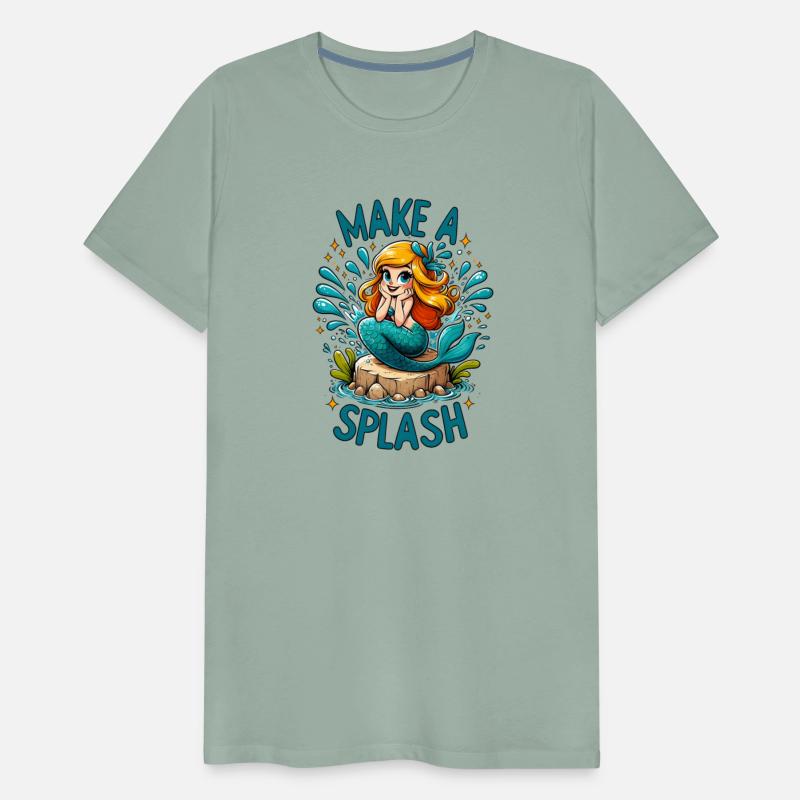 Make a Splash: Cheerful Mermaid Design