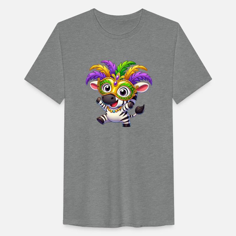 Mardi Gras Zebra Mask Carnival Costume