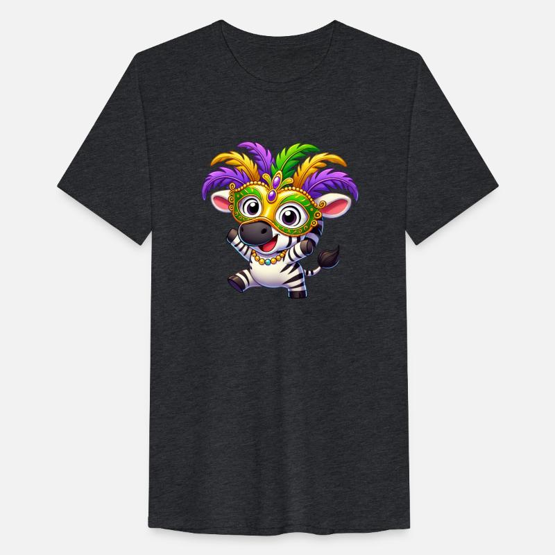 Mardi Gras Zebra Mask Carnival Costume