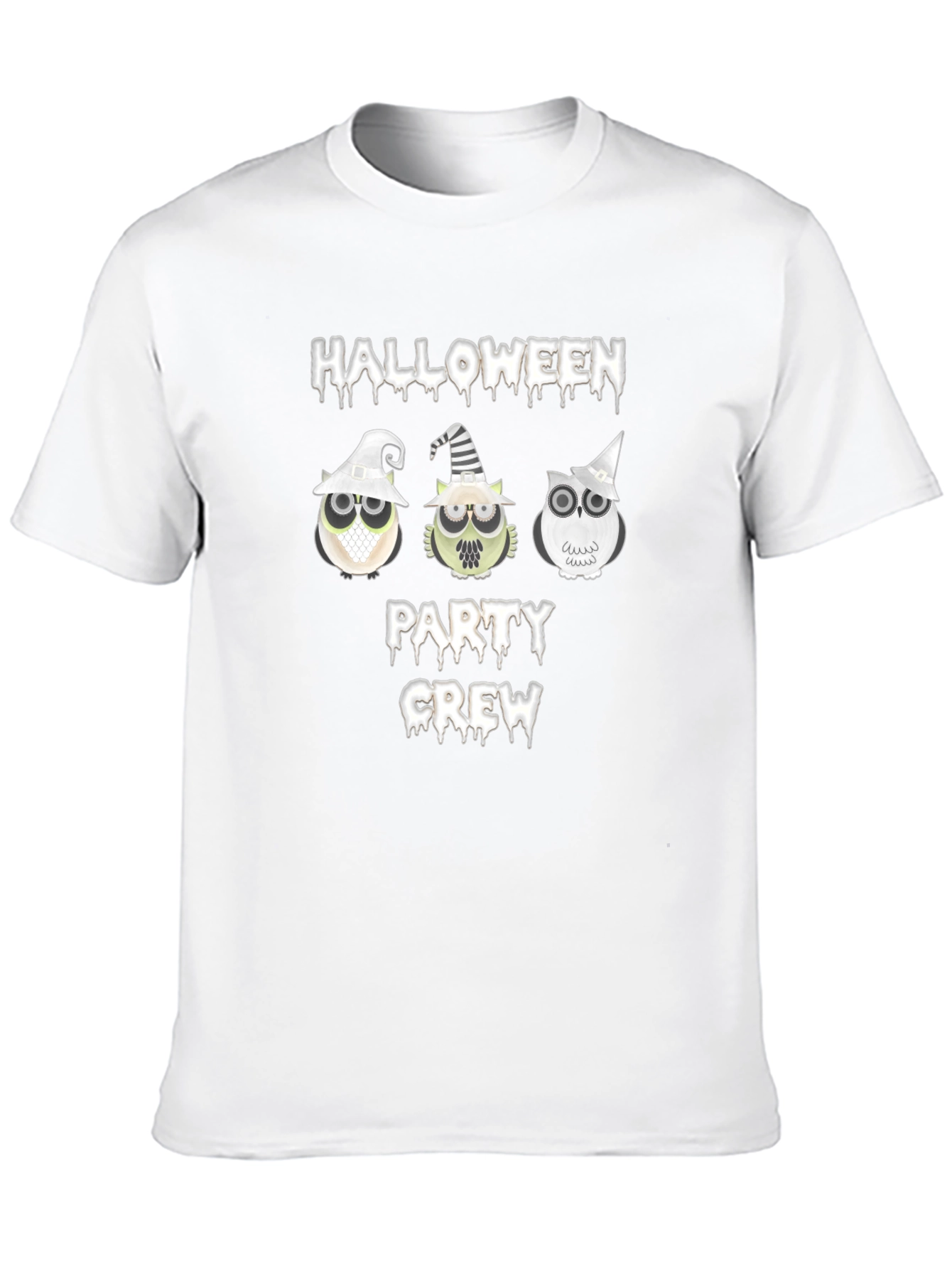 Halloween Party Crew Owl T-Shirt