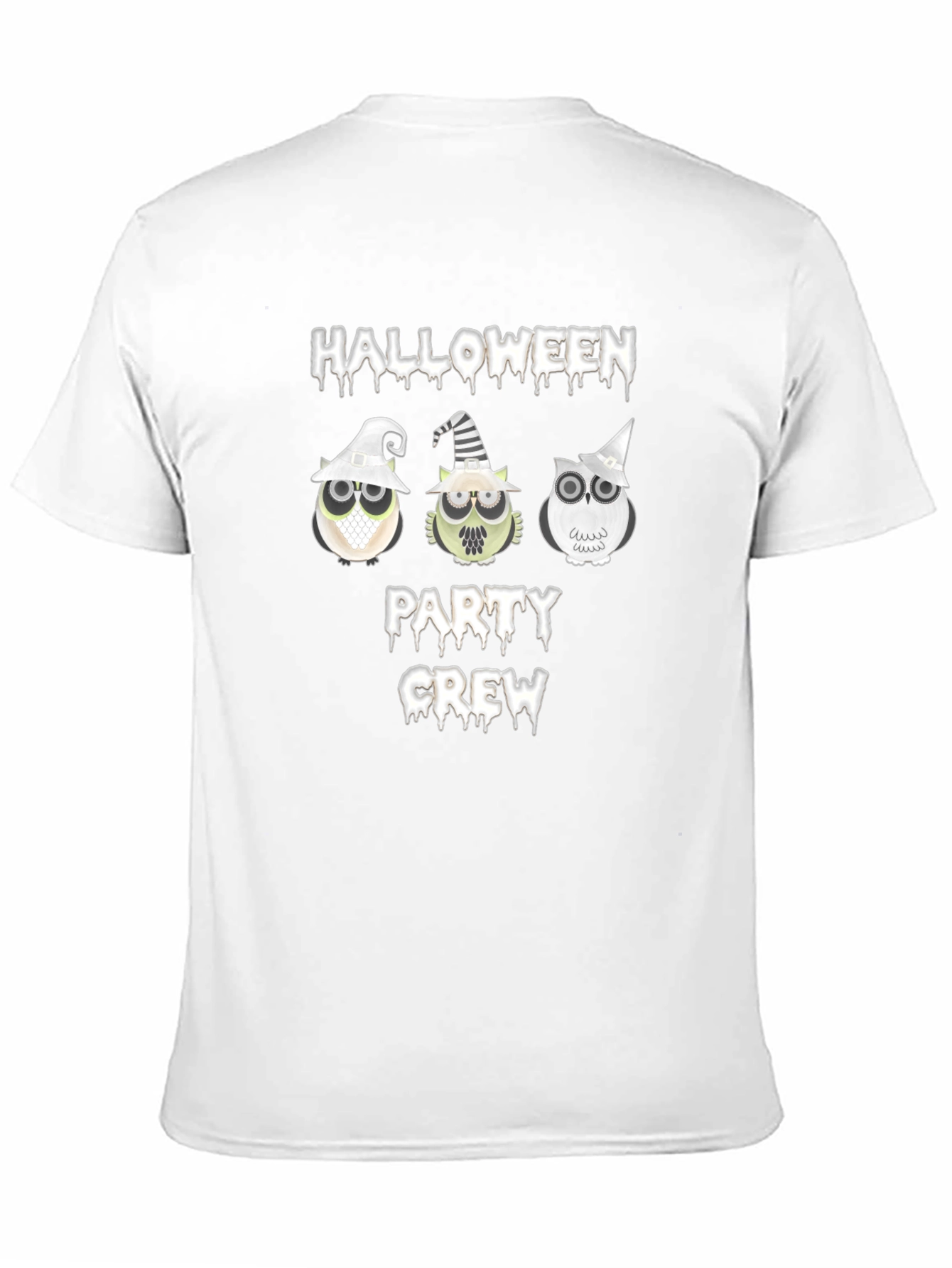 Halloween Party Crew Owl T-Shirt