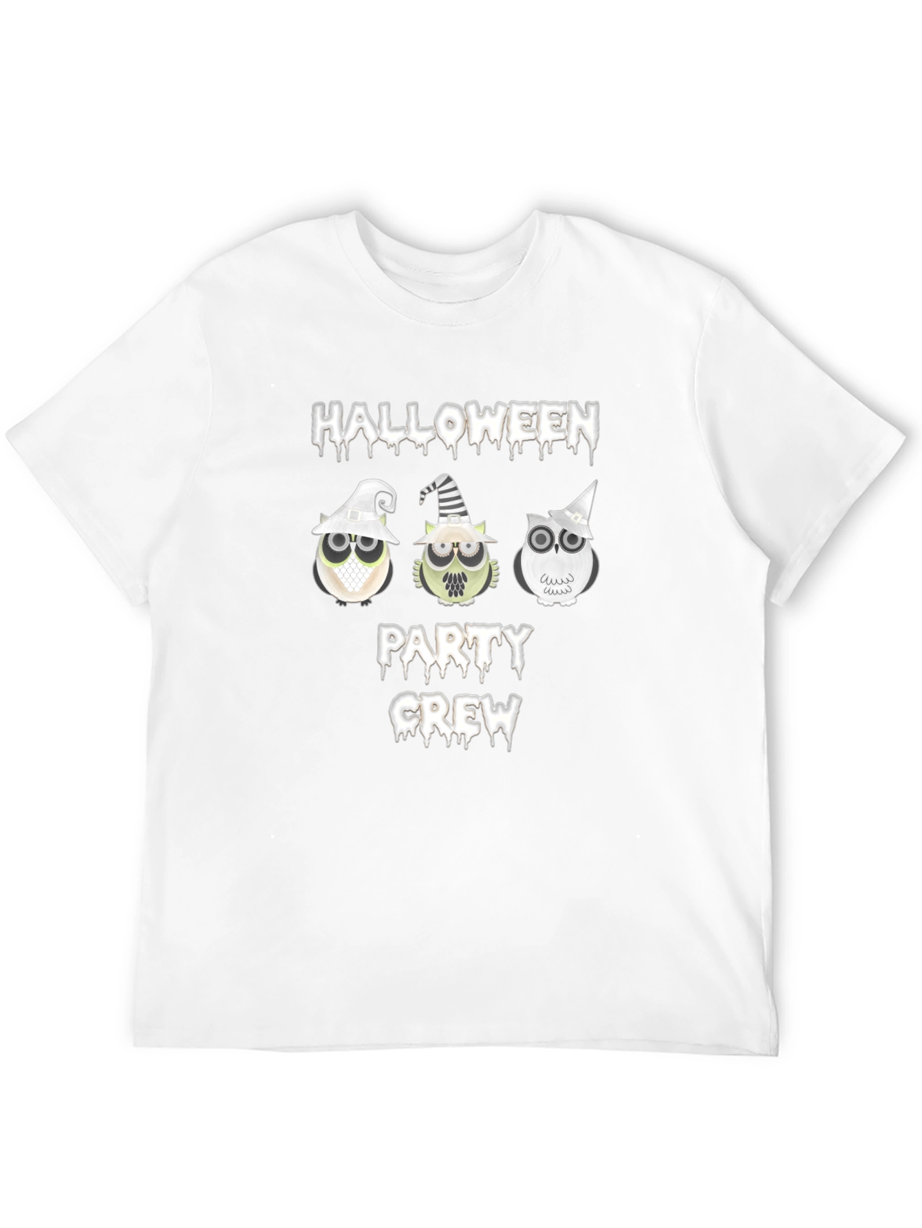 Halloween Party Crew Owl T-Shirt