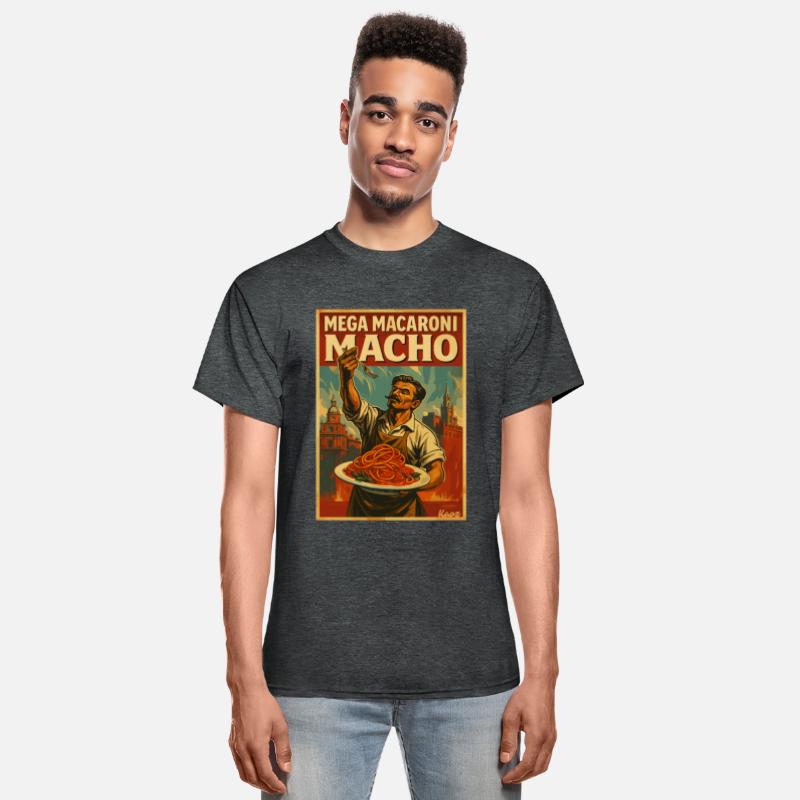 Mega Macaroni Macho – Pasta Power Pose