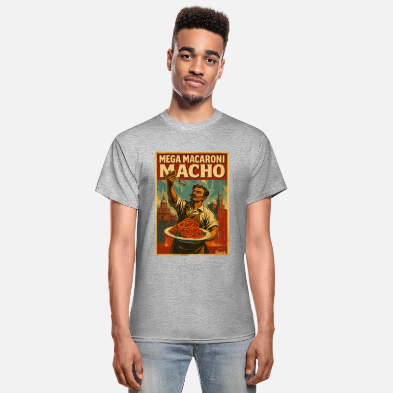 Mega Macaroni Macho – Pasta Power Pose