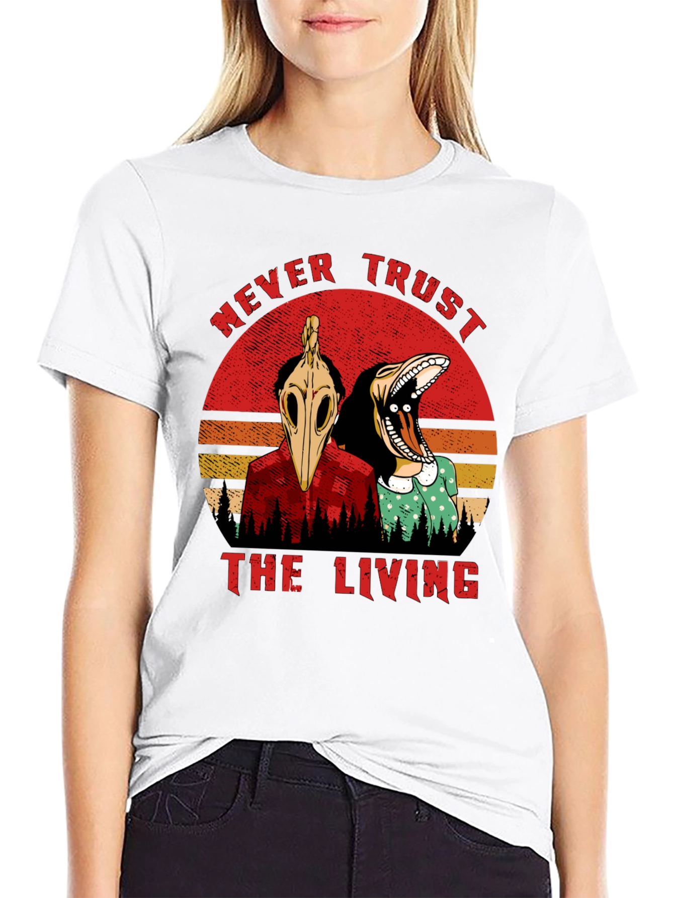 Never Trust the Living Beetlejuice T-Shirt