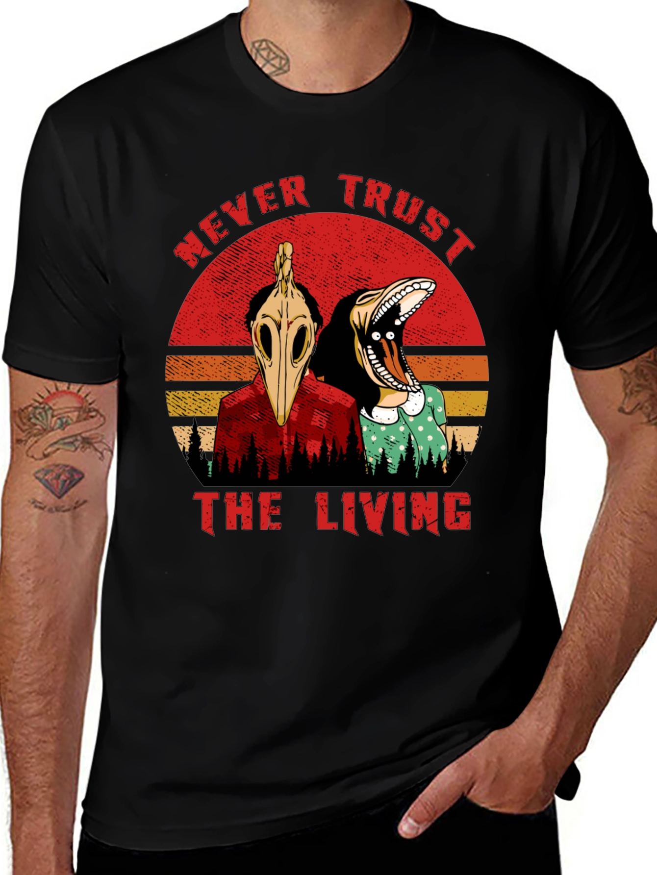 Never Trust the Living Beetlejuice T-Shirt