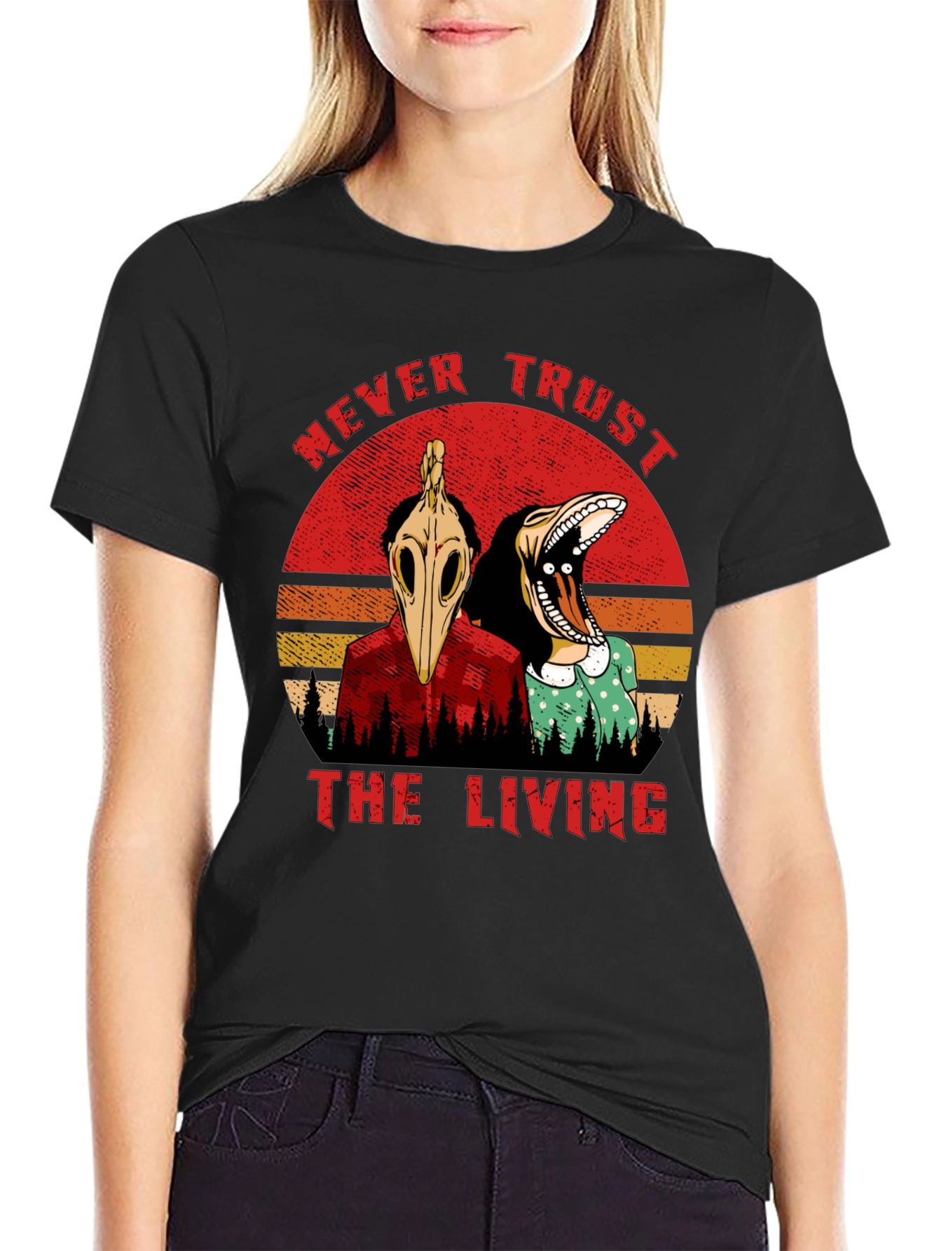 Never Trust the Living Beetlejuice T-Shirt