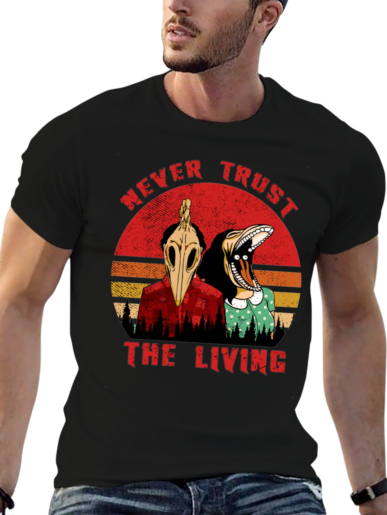 Never Trust the Living Beetlejuice T-Shirt