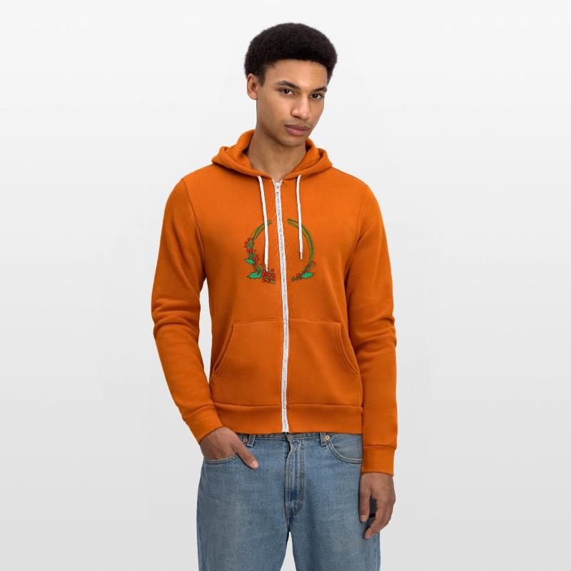 Merry Christmas decoration with wreath