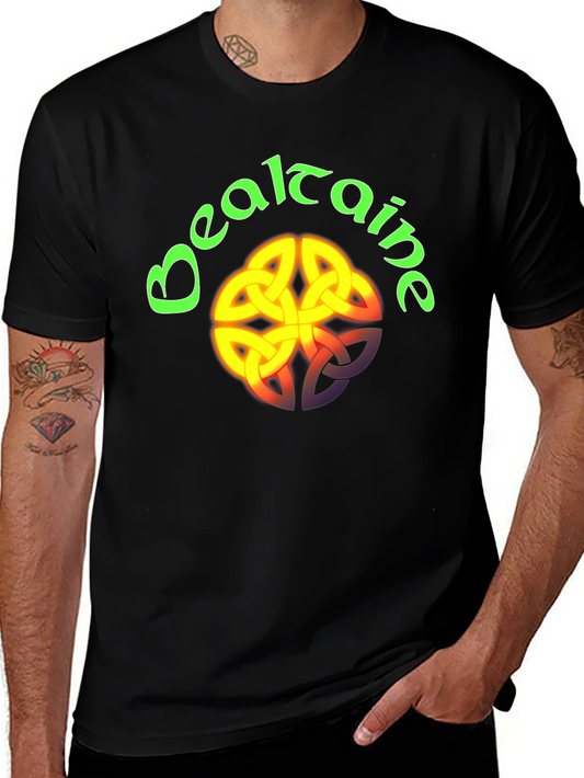 Beltane Celtic Knot T-Shirt - Black