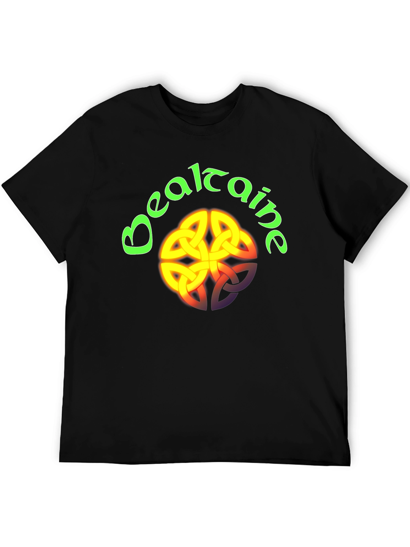 Beltane Celtic Knot T-Shirt - Black