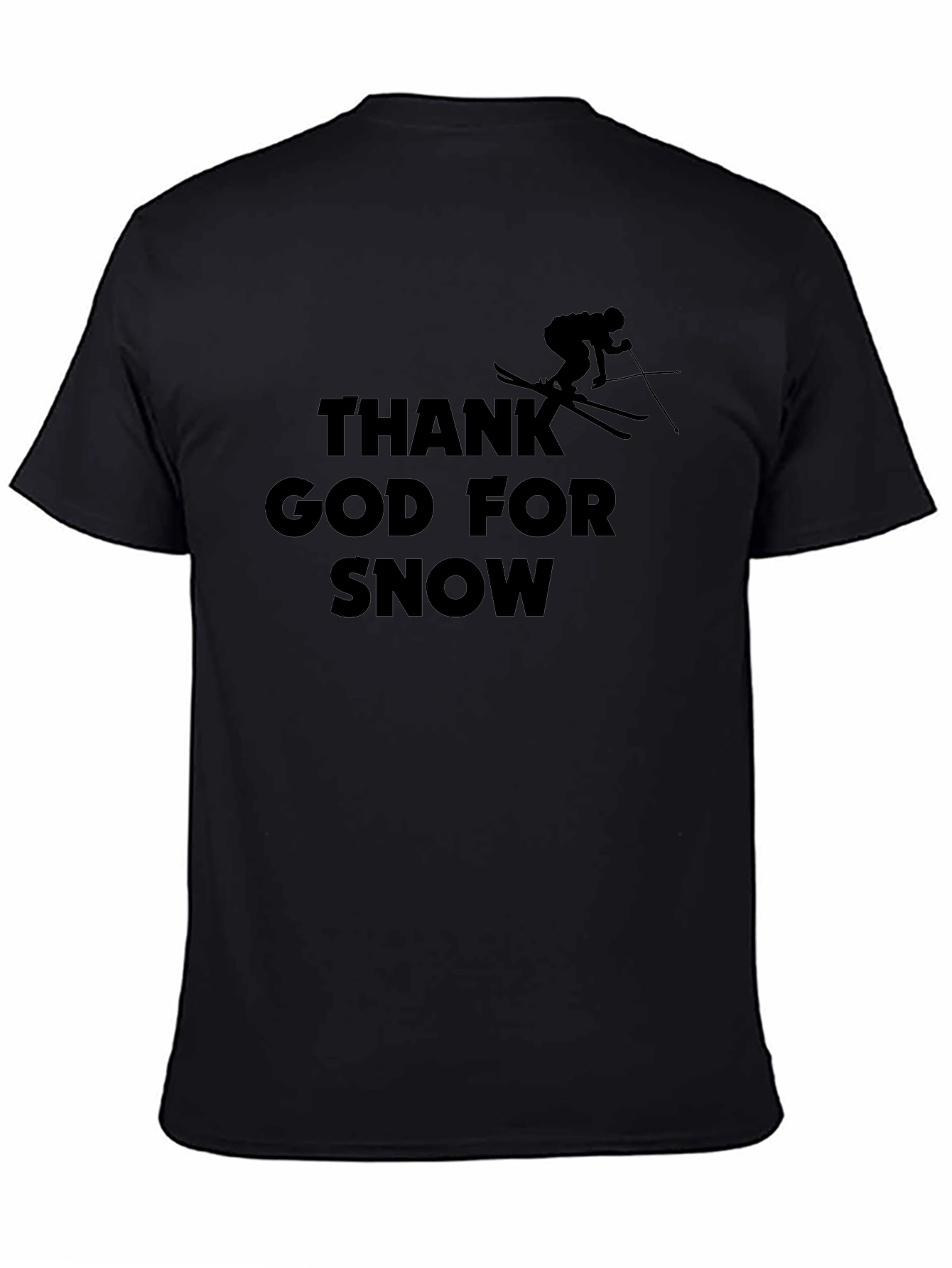 Thank God for Snow Ski T-Shirt