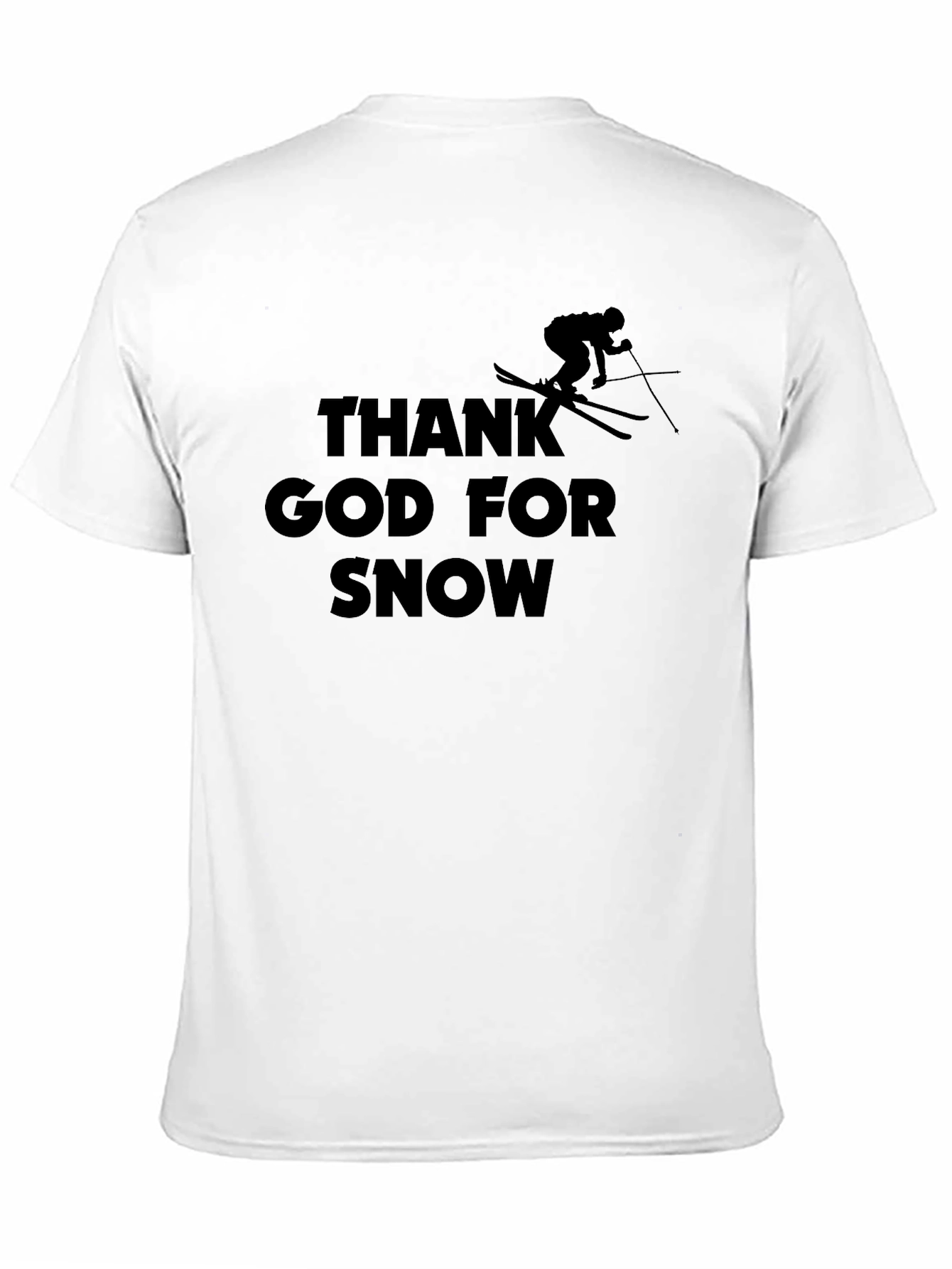 Thank God for Snow Ski T-Shirt