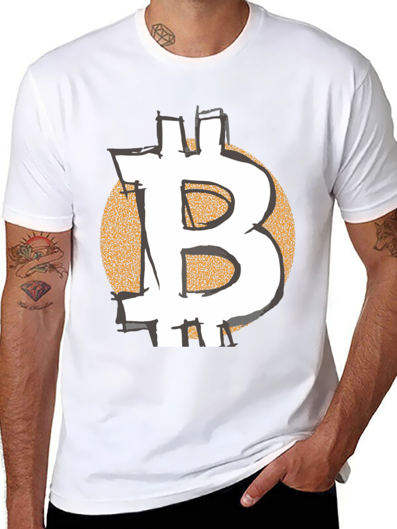 Bitcoin Graphic Tee - Crypto Currency T-Shirt