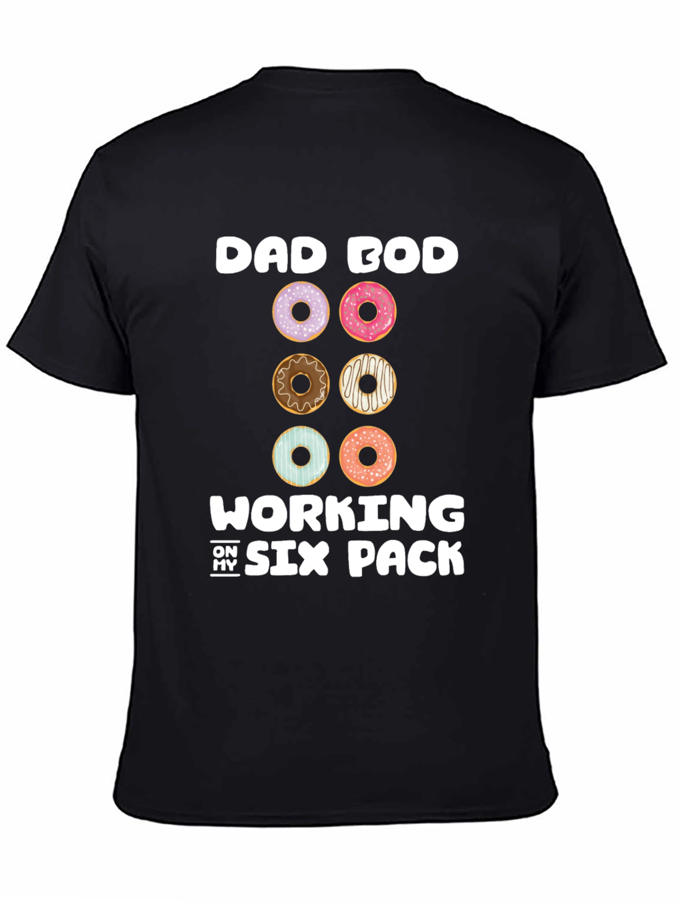 Dad Bod Six Pack Donut T-Shirt