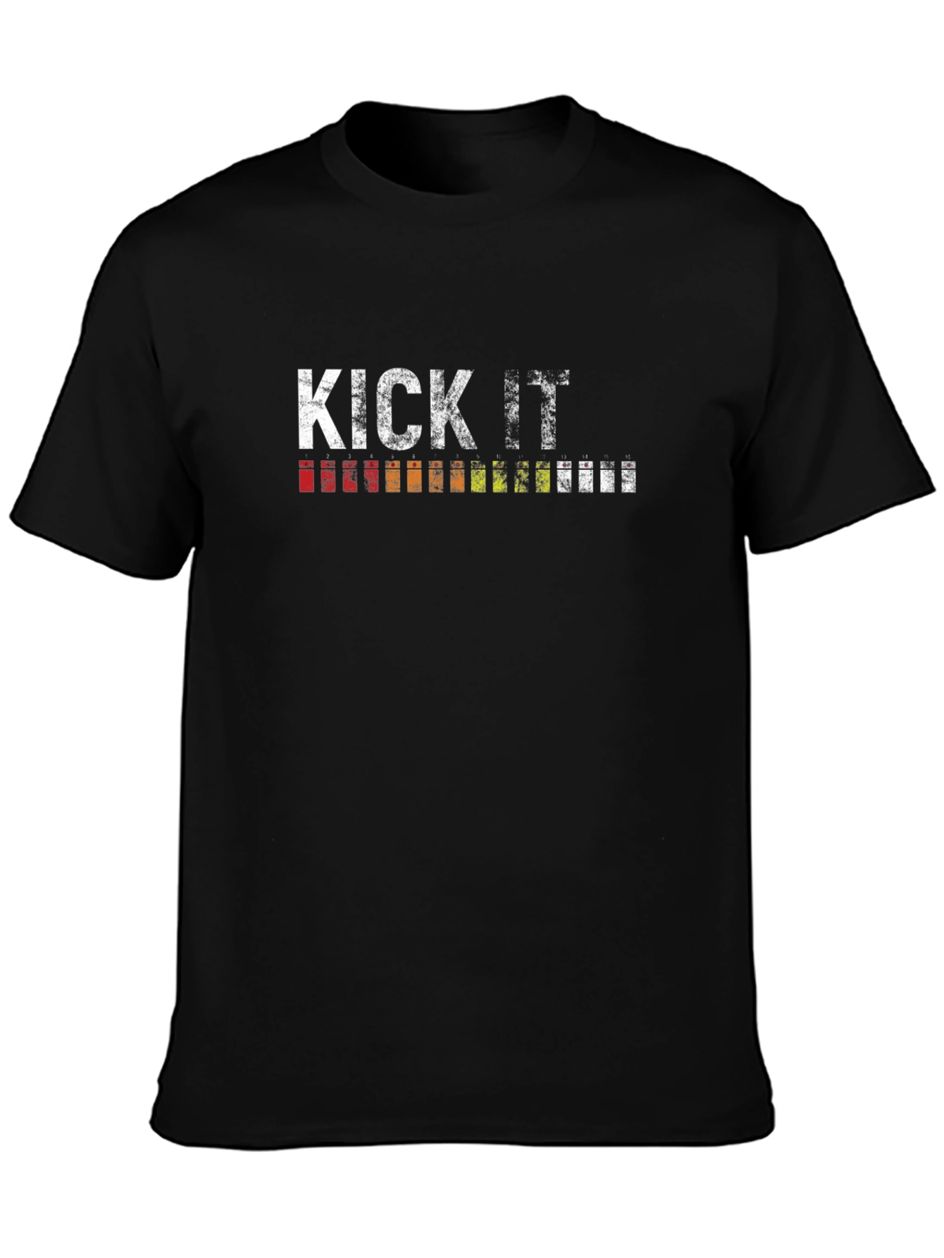 Kick It Graphic T-Shirt - Black