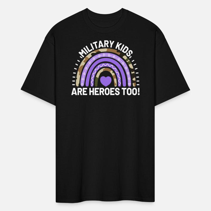 Military Heroes Too Purple Up Military Child Month