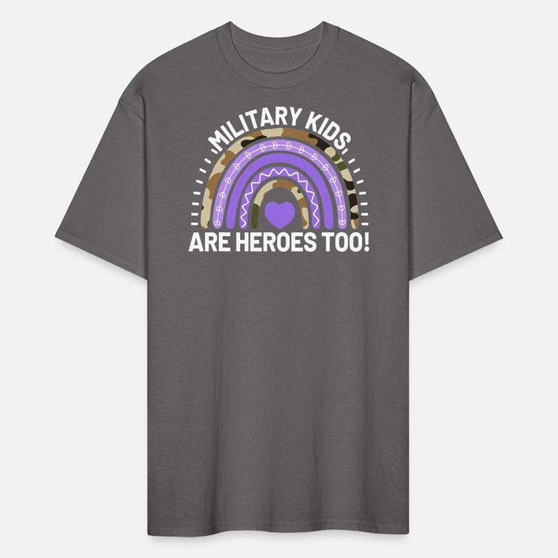 Military Heroes Too Purple Up Military Child Month